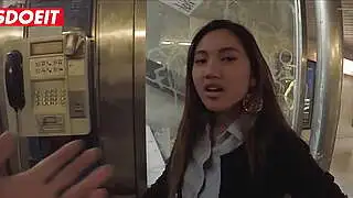 LETSDOEIT - #May Thai #Charlie Dean - Asyalı Genç Turist Yurt Dışında Büyük Bir Penisle Ateşli POV Seks Yaşıyor
